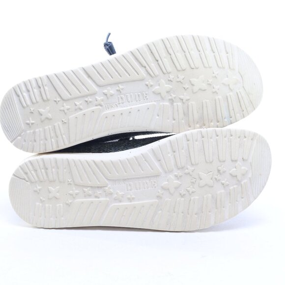 Hey Dude Textile Wally Sox Aqua Loafers & Slip-Ons Men 9 Blue/White - Picture 11 of 17